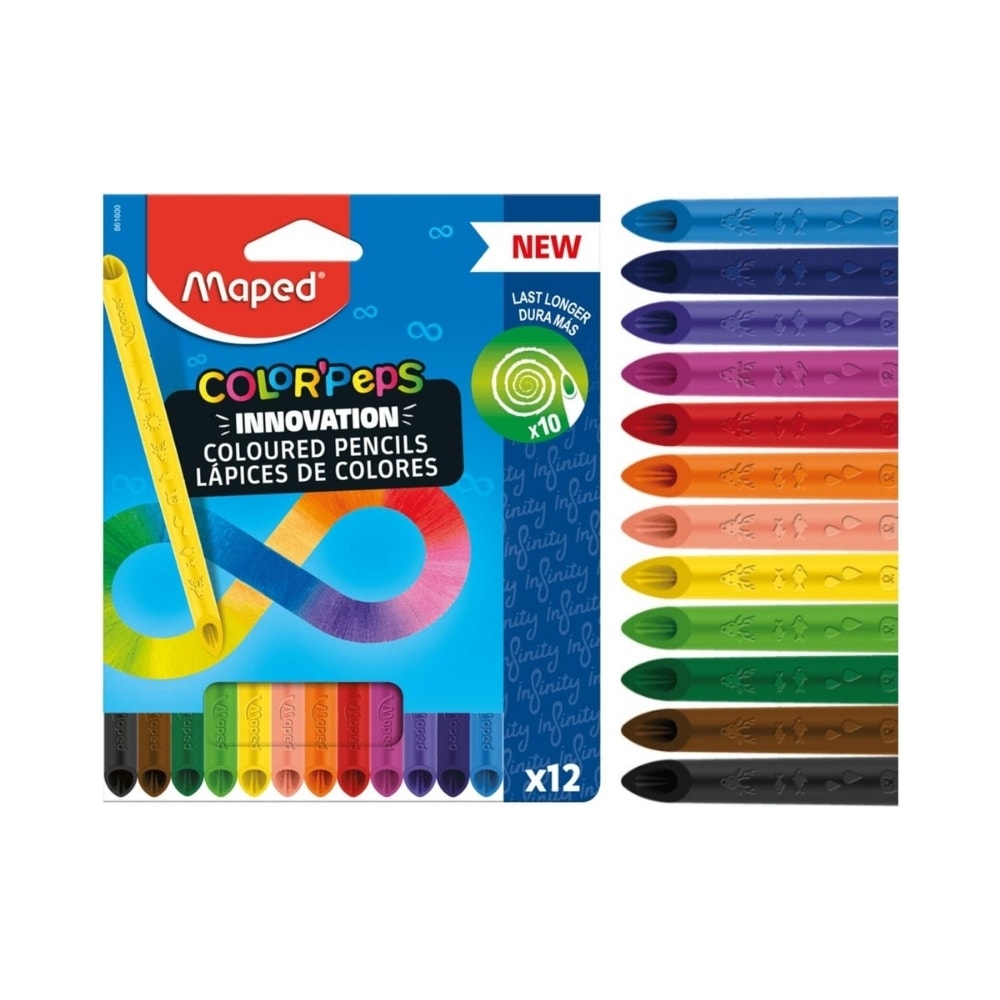 Maped Kuru Boya Color Peps Infinity 12'li