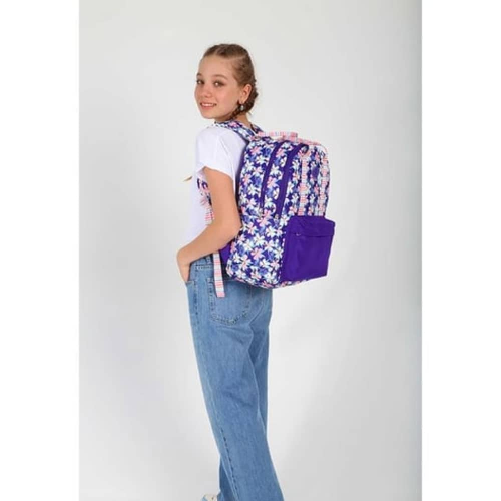 Kaukko Sırt Çantası Double Stripe Purple