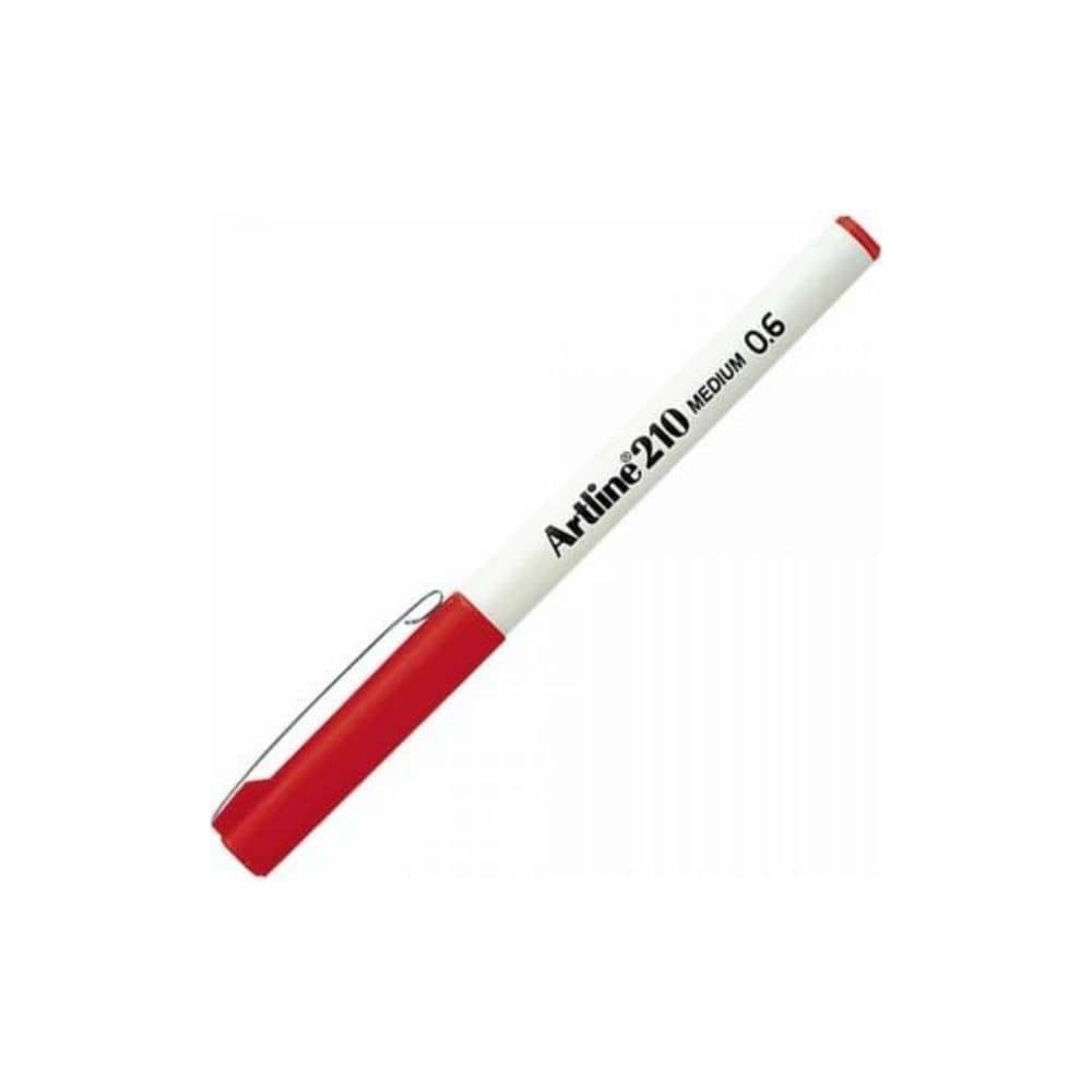 Artline Yazı Kalemi Keçe Uçlu 0,6 mm Kırmızı