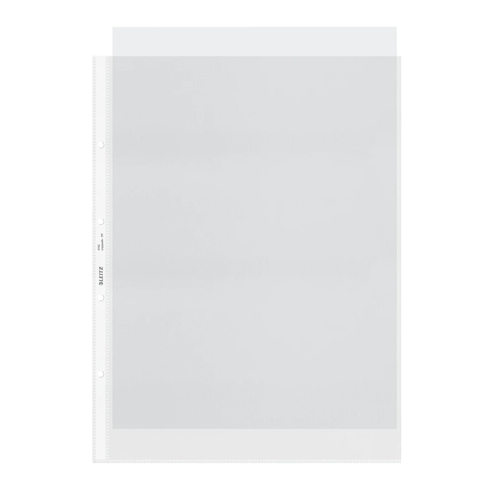 Leitz Delikli Poşet Dosya A3 Dikey 50'li Paket