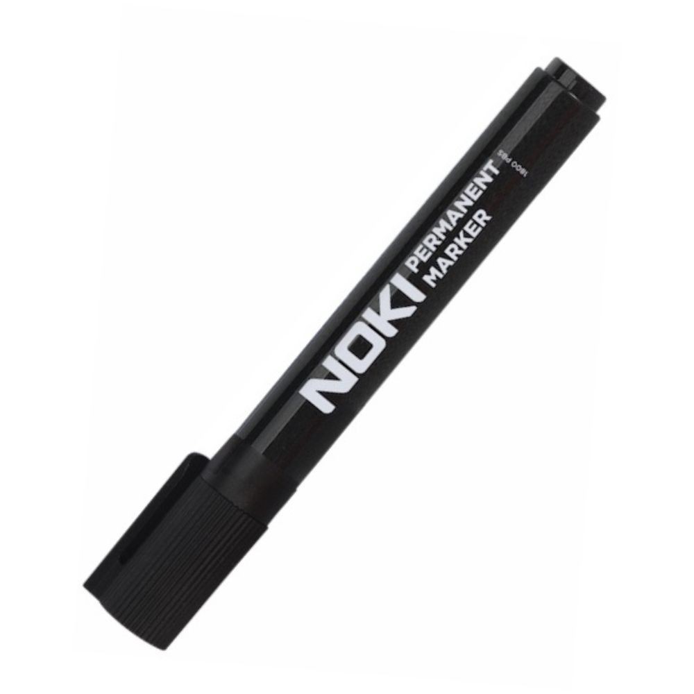 Noki Marker Yuvarlak Uç Siyah