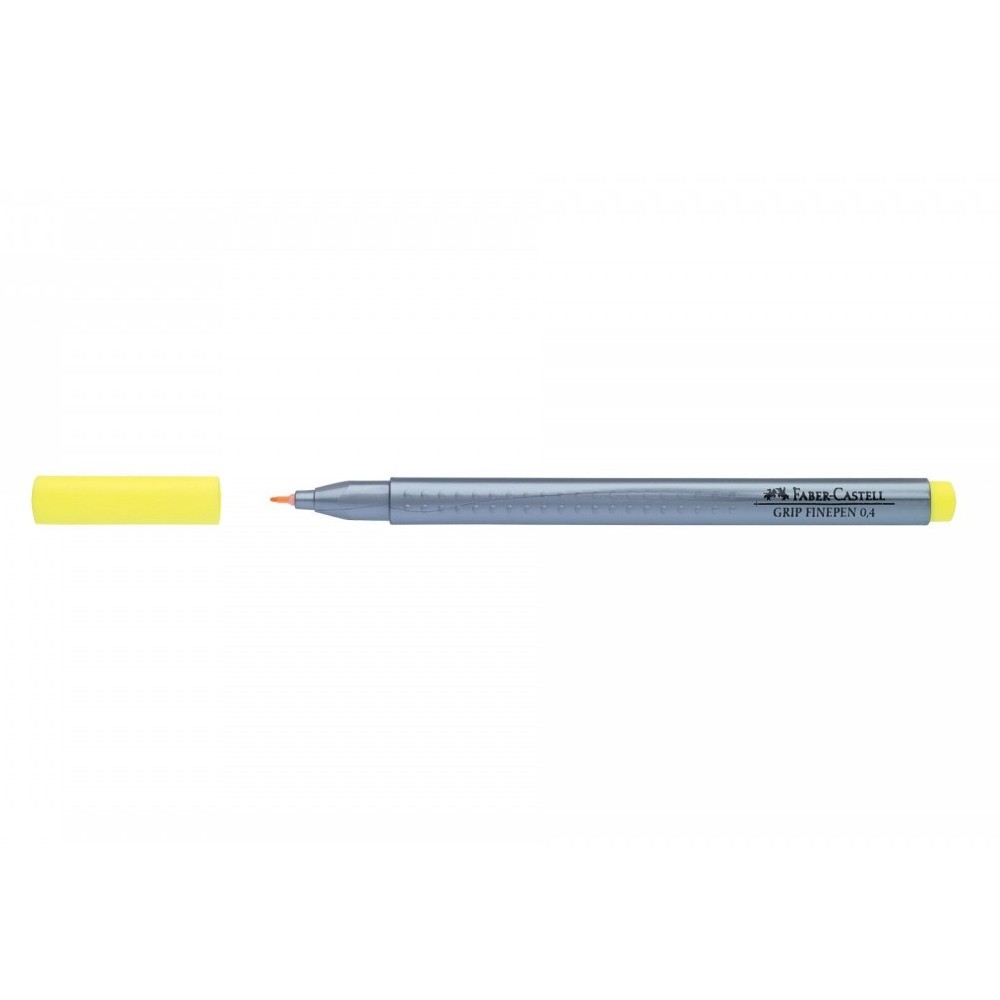 Faber-Castell Keçeli Kalem Grip Finepen 0.4 mm Sarı
