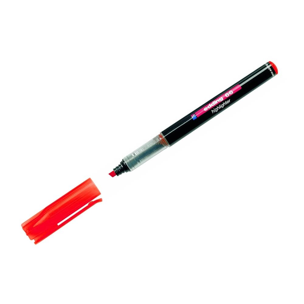 Edding Likit Fosforlu Kalem Mürekkepli Textmarker Kırmızı