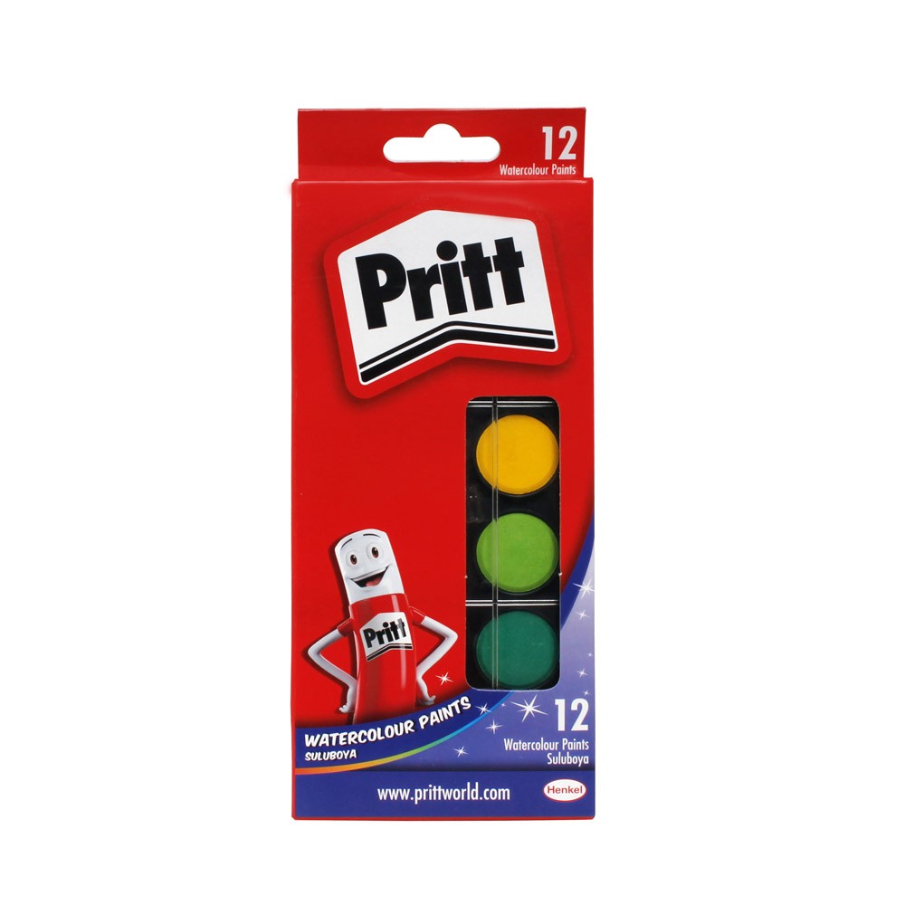 Pritt Sulu Boya Küçük Tablet 12'li