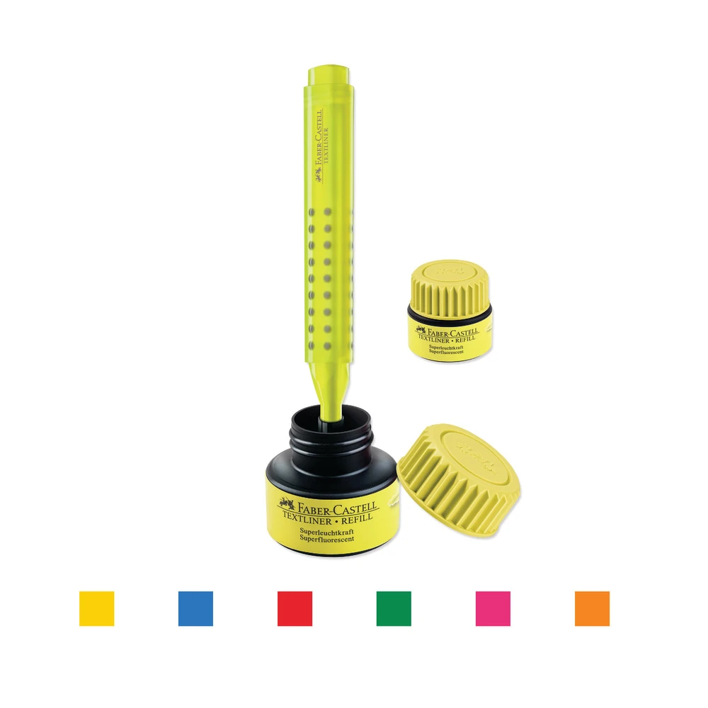 Faber-Castell Fosforlu Kalem Mürekkep İçin Yeşil