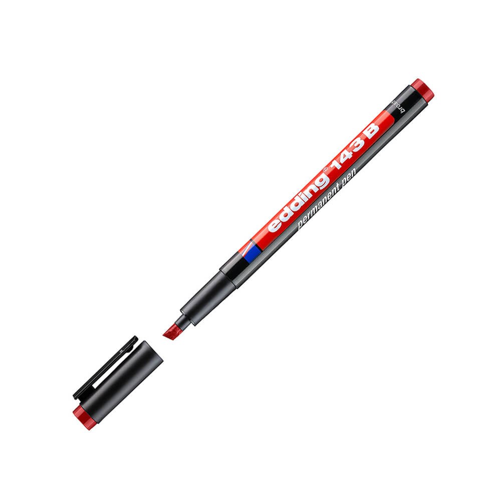 Edding Asetat Kalemi 1-3 mm Set Karışık Kırmızı