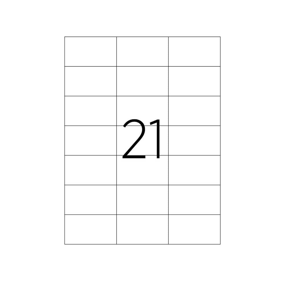 Tanex Laser Etiket 70x42,43 mm Kod TW-2124