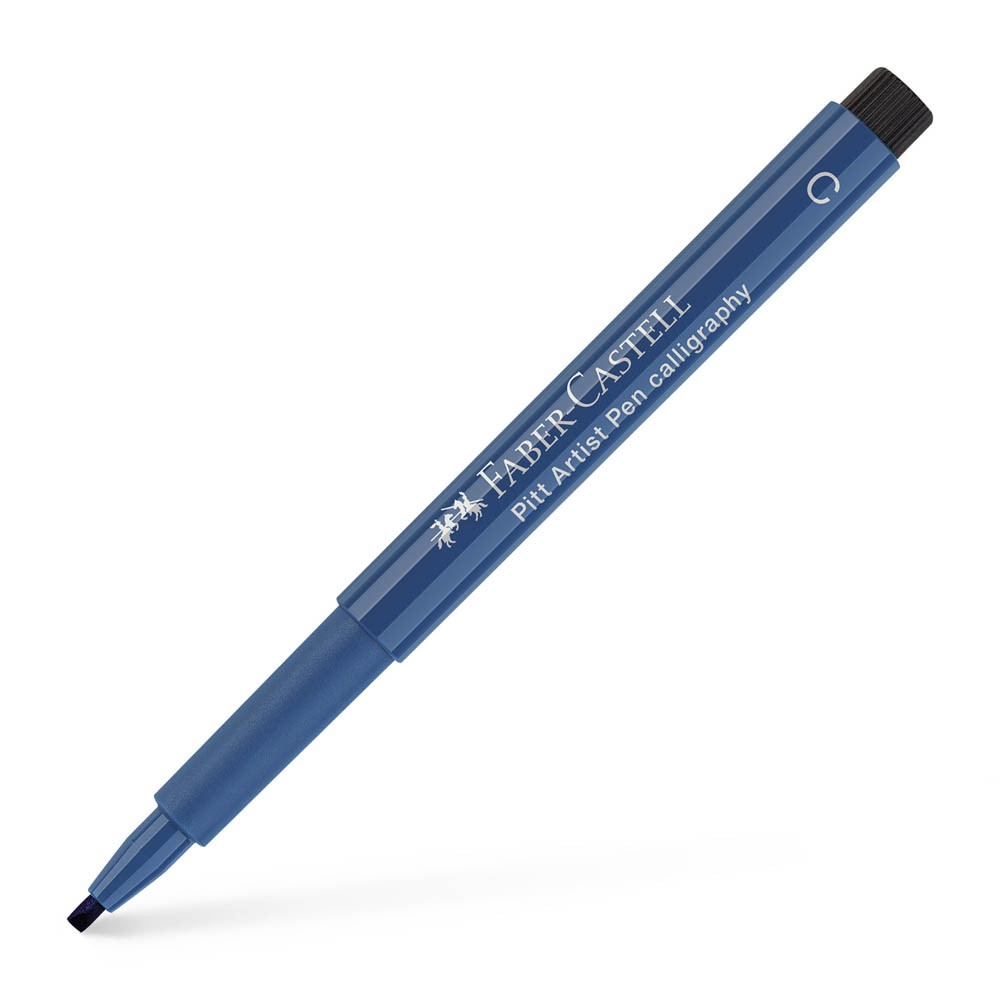 Faber-Castell Pitt Kaligrafi Çizim Kalemi Indantren Mavisi