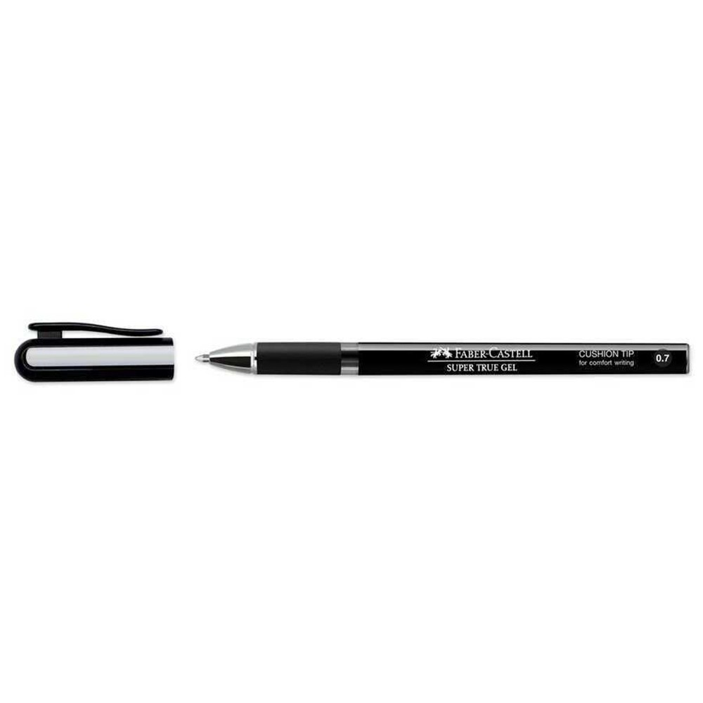 Faber-Castell Roller Kalem Süper True Gel 0.7 mm Siyah