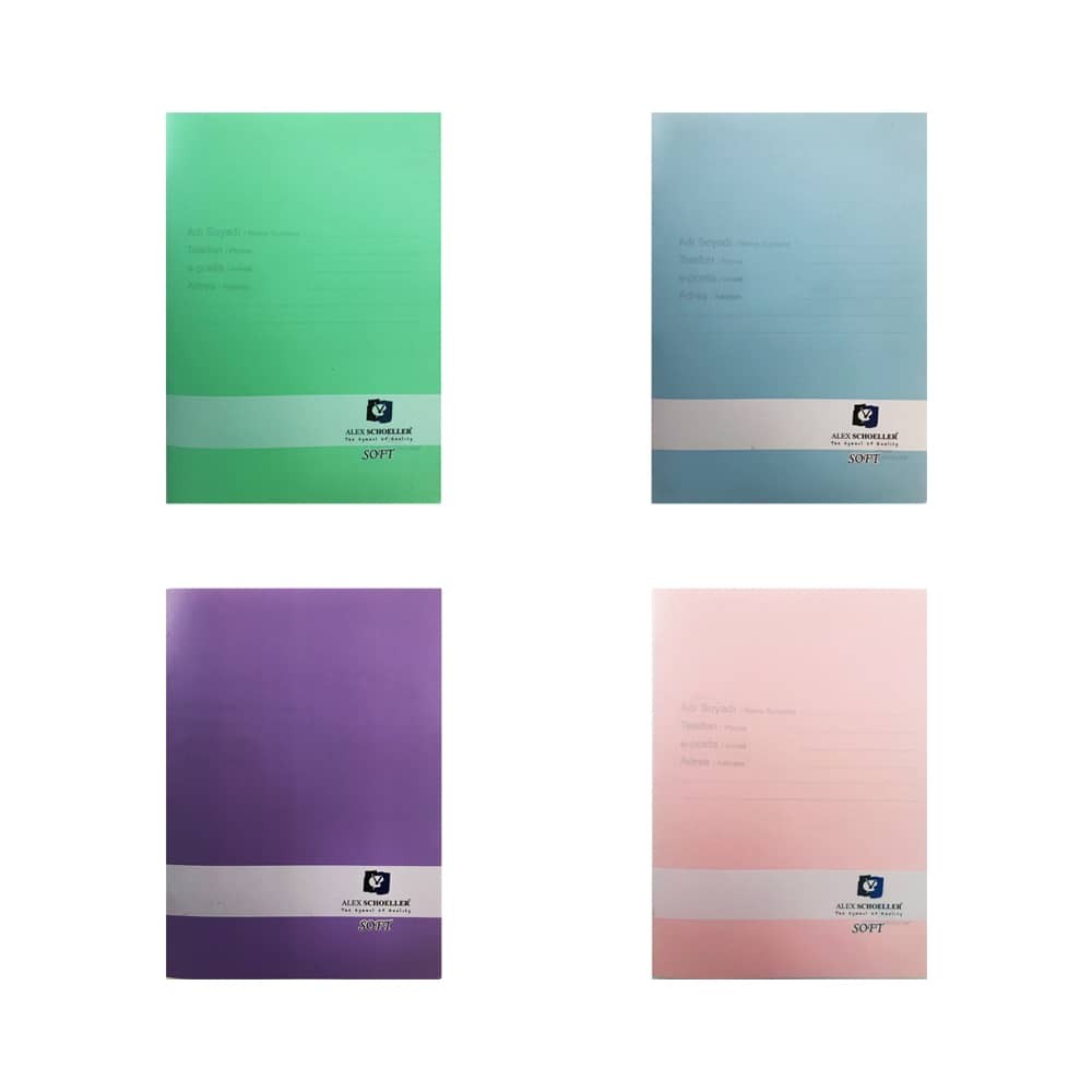 Alex Schoeller Defter Soft Dikiş Pp Kapak A4 100 Yaprak Çizgili