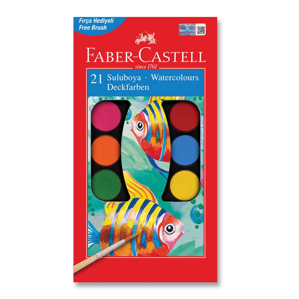 Faber-Castell Sulu Boya Redline 951 21'li