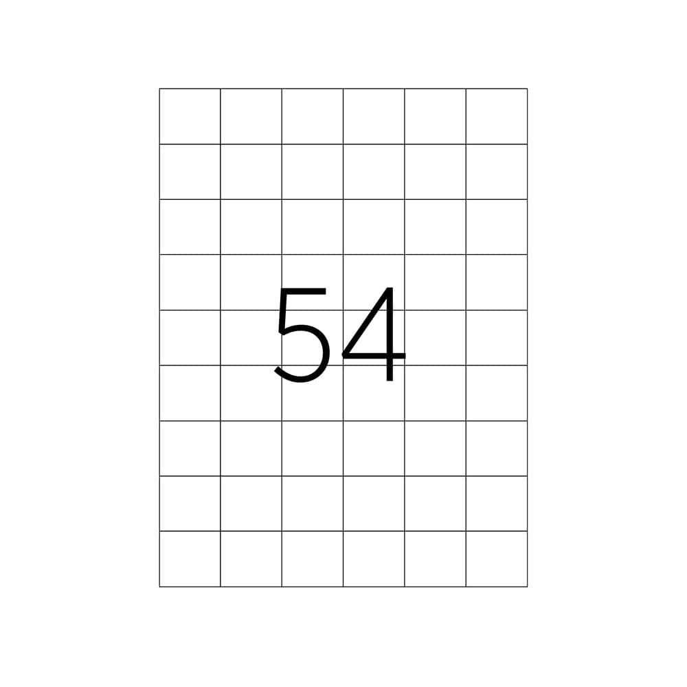 Tanex Laser Etiket 35x32 mm TW-2054