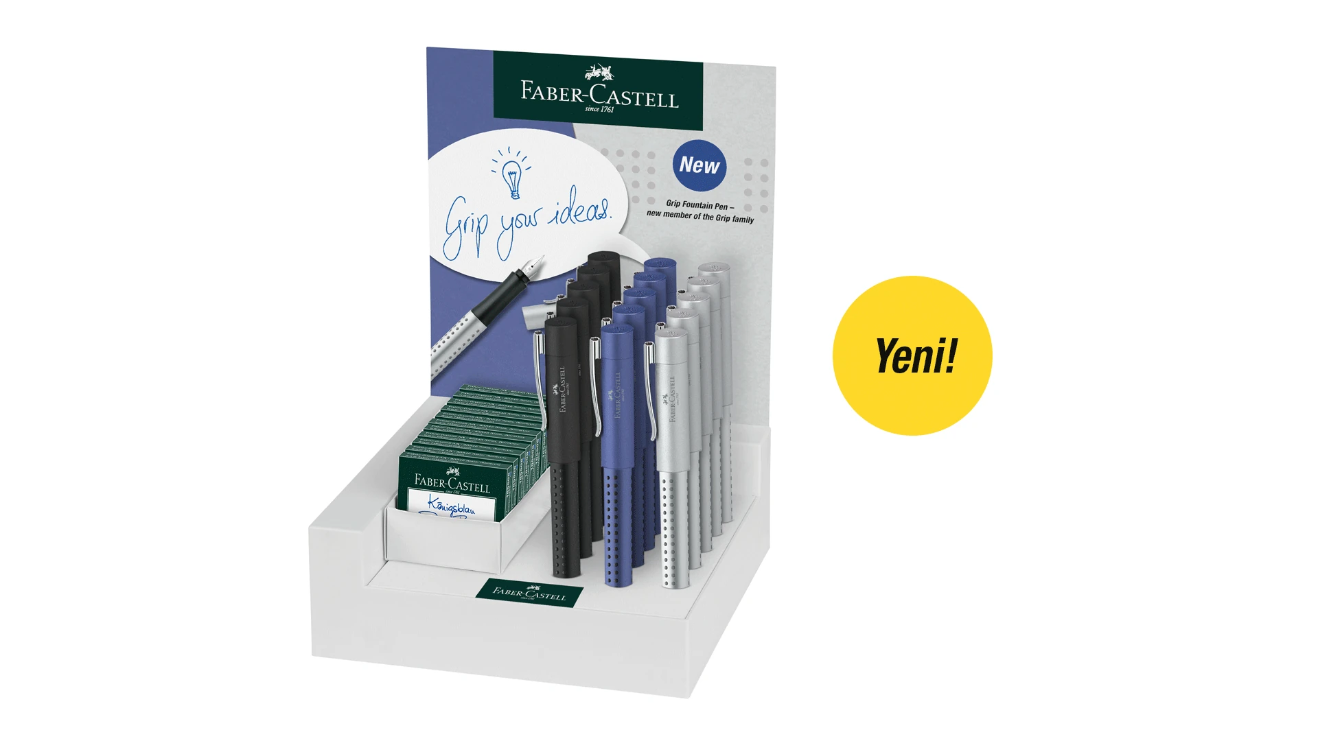 Faber-Castell Dolma Kalem Grip 2011 15x m