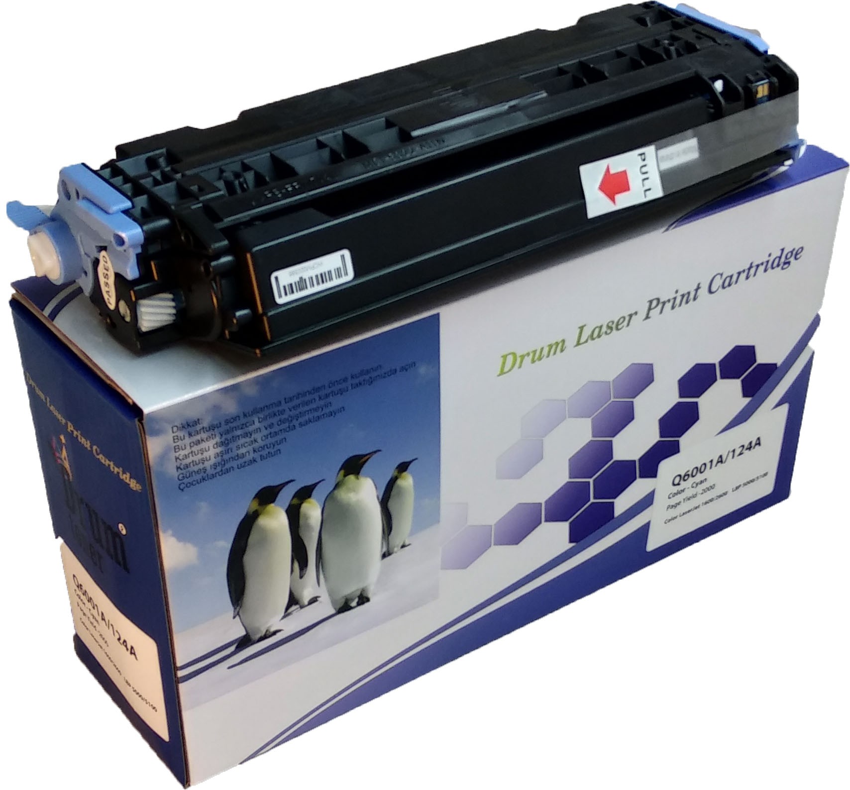 HP Q6001A TONER MUADİLİ MAVİ