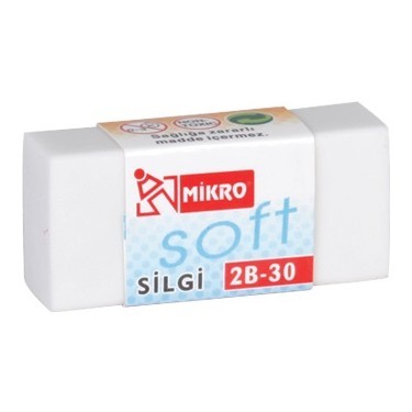 Mikro Silgi Soft Beyaz