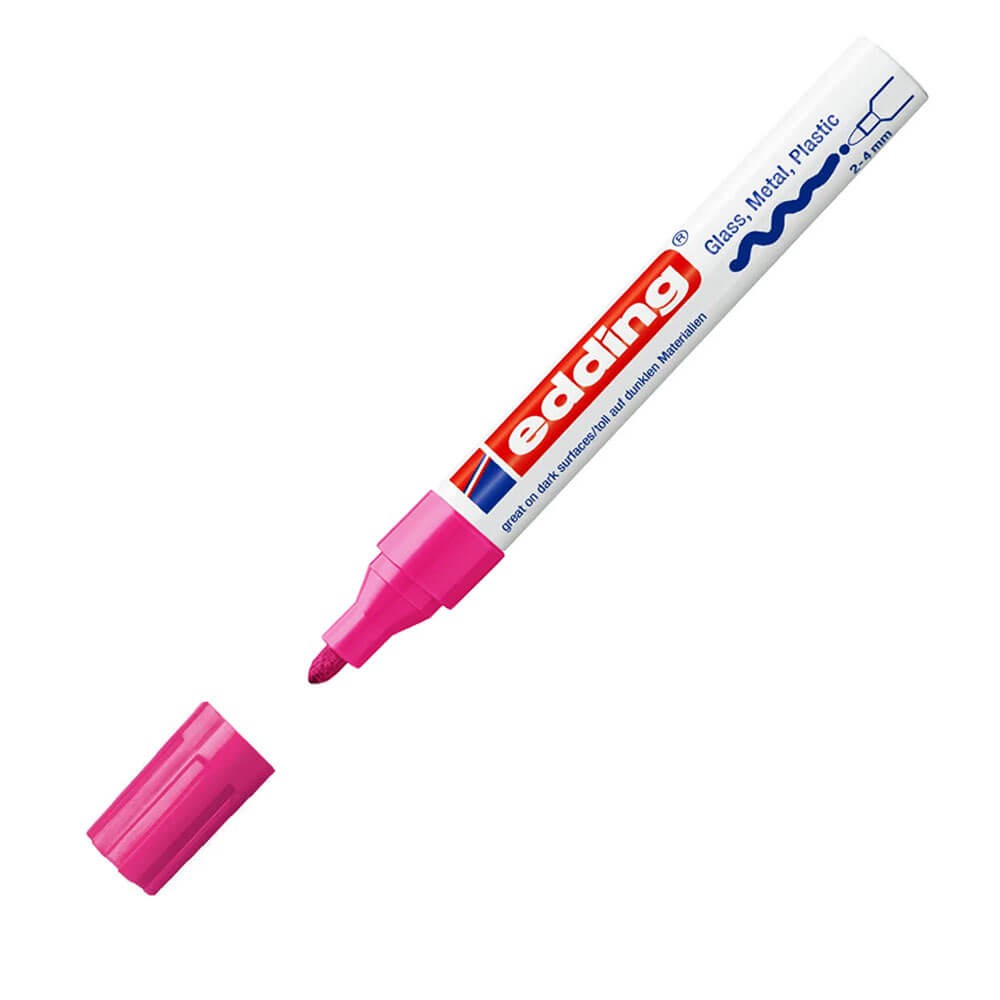 Edding Boya Markörü Tam Örtücü Pembe