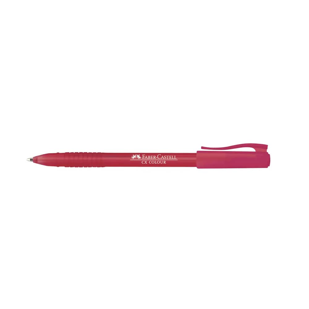Faber-Castell Tükenmez Kalem Renkli Kırmızı