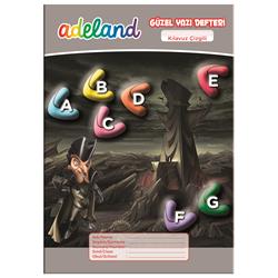 Adel Yazı Defteri A4 30 Yaprak Kılavuz Çiz