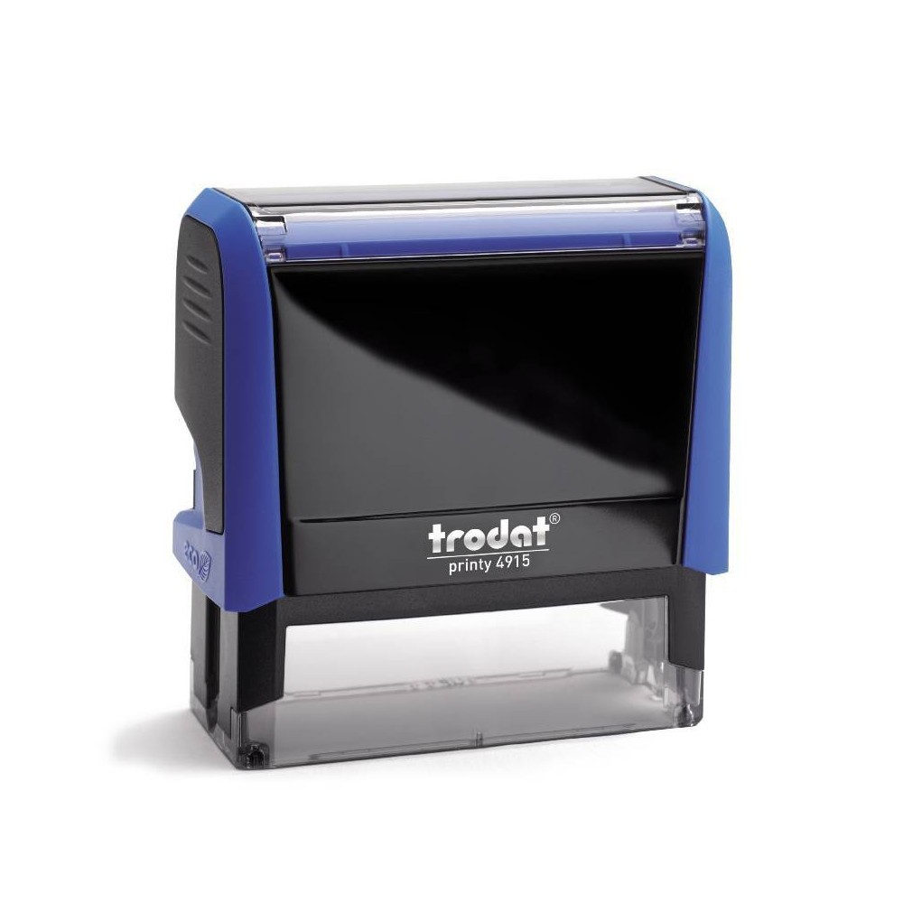 Trodat Otomatik Kaşe 4915 P4 Mavi Gövde Mavi Keçe