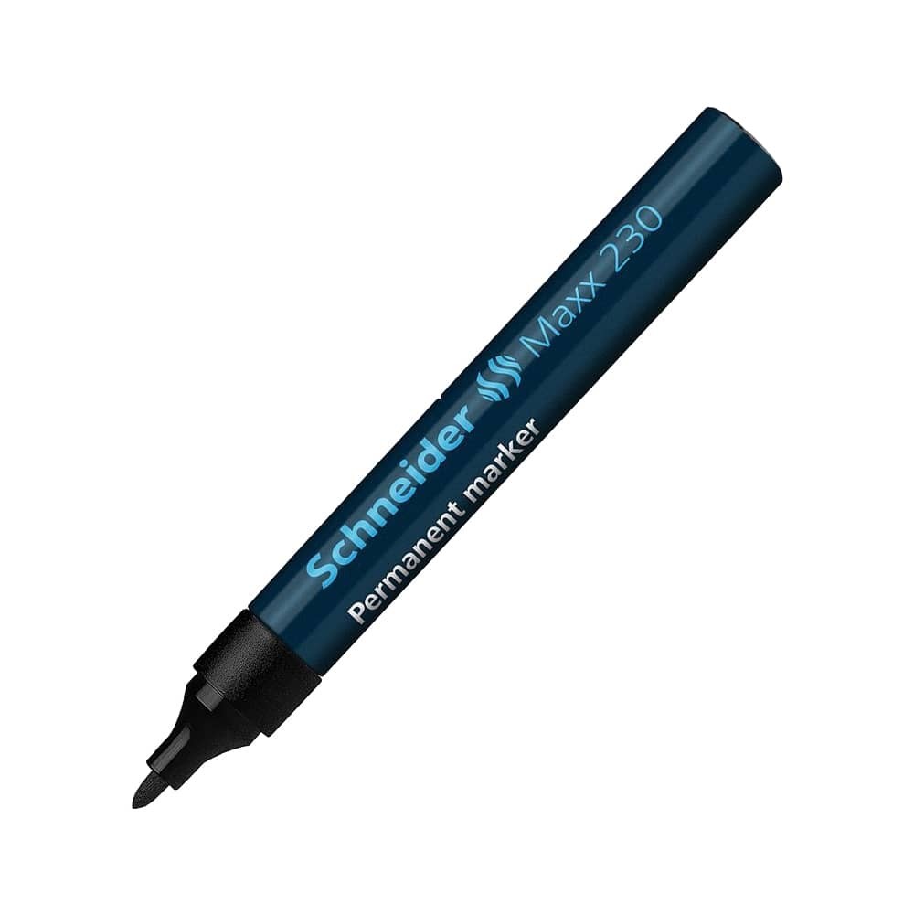 Schneider Permanent Markör Maxx 230 Mermi Uç 1-3 Mm Siyah