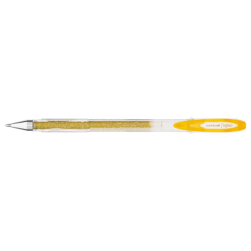 Uni-Ball Roller Kalem Signo Sparkling 1 mm Gold