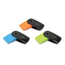 Faber-Castell Silgi Mini Siyah Sleeve Neon (24)