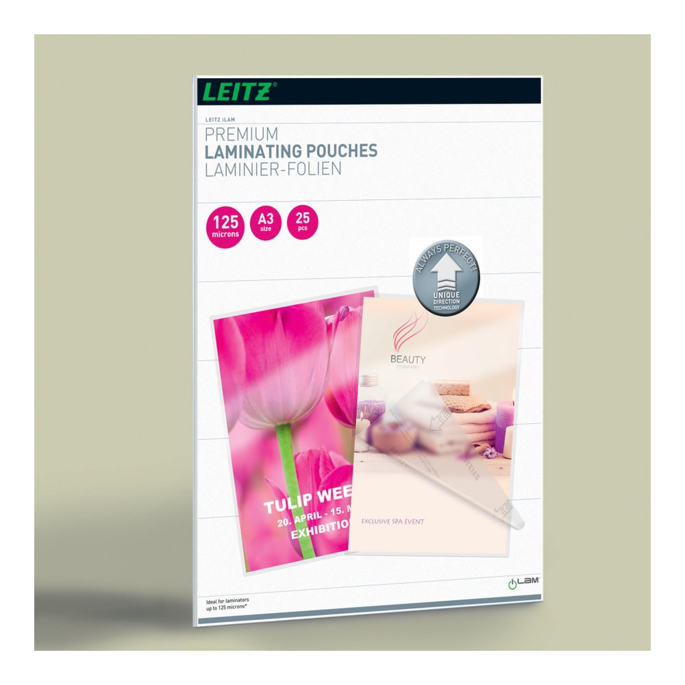 Leitz Laminasyon Filmi A3 125 Micron 25'li