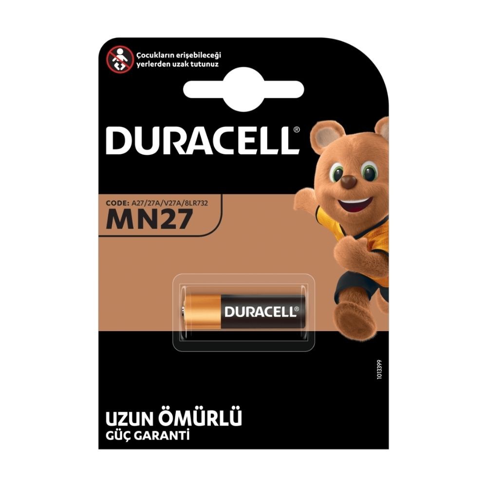 Duracell Pil Alkalin MN27 12V Tekli