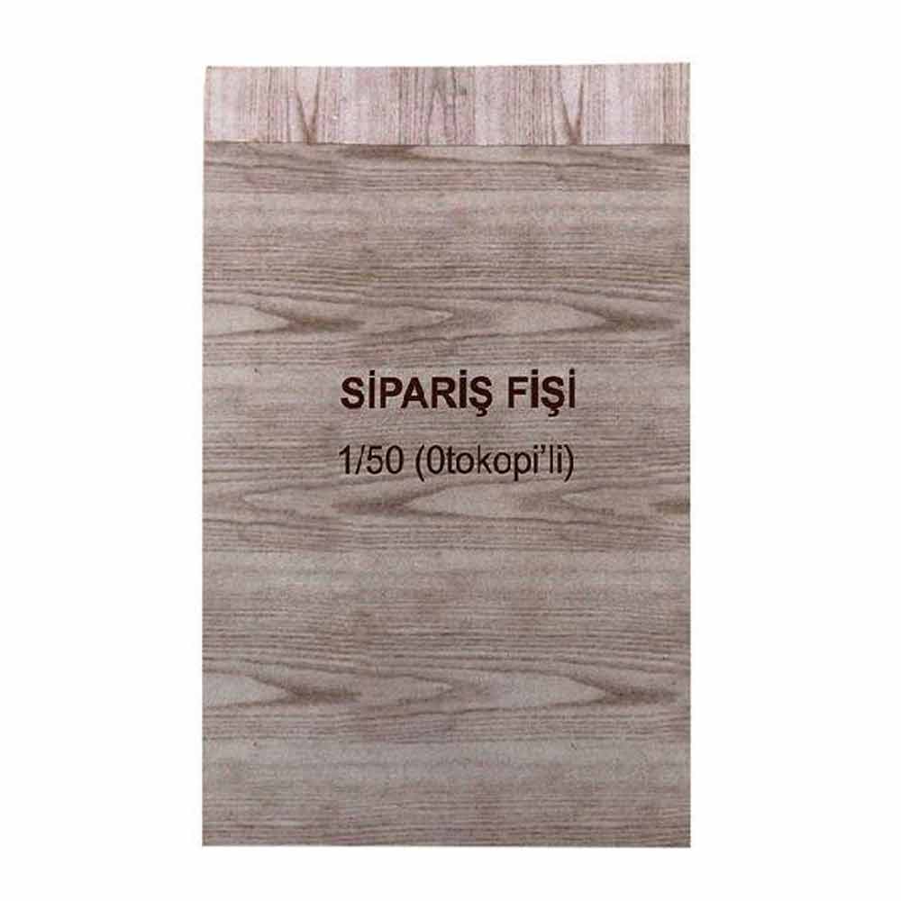Dilman Sipariş Fişi 1-50 Otokopili