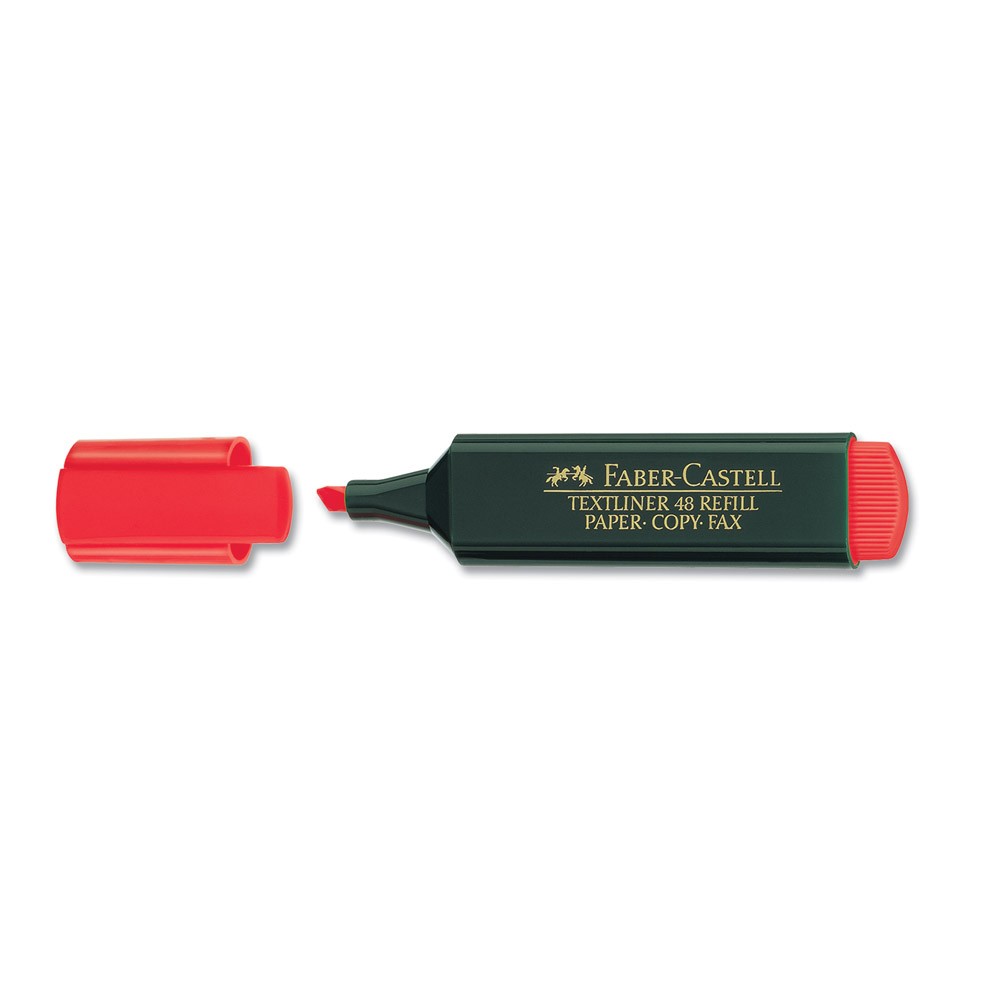Faber-Castell Fosforlu Kalem Kırmızı