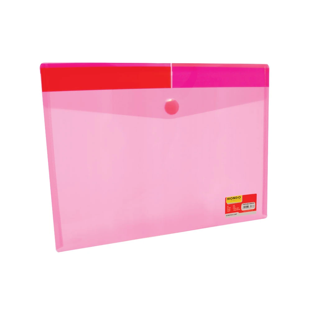 Mondo Dosya Koruyucu Zarf A4 Kırmızı