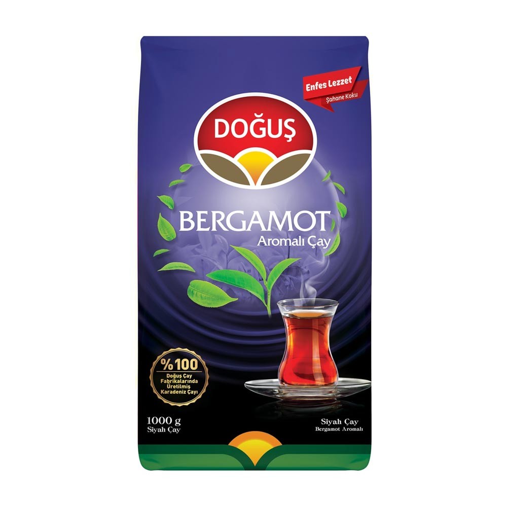 Doğuş Çay Bergamot Aromalı Siyah Çay 1000 gr