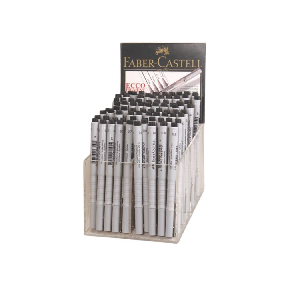 Faber-Castell Çizim Kalemi Ecco Pigment 80'li Stand