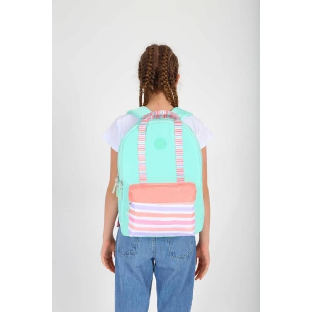 Kaukko Sırt Çantası Double Stripe Mint