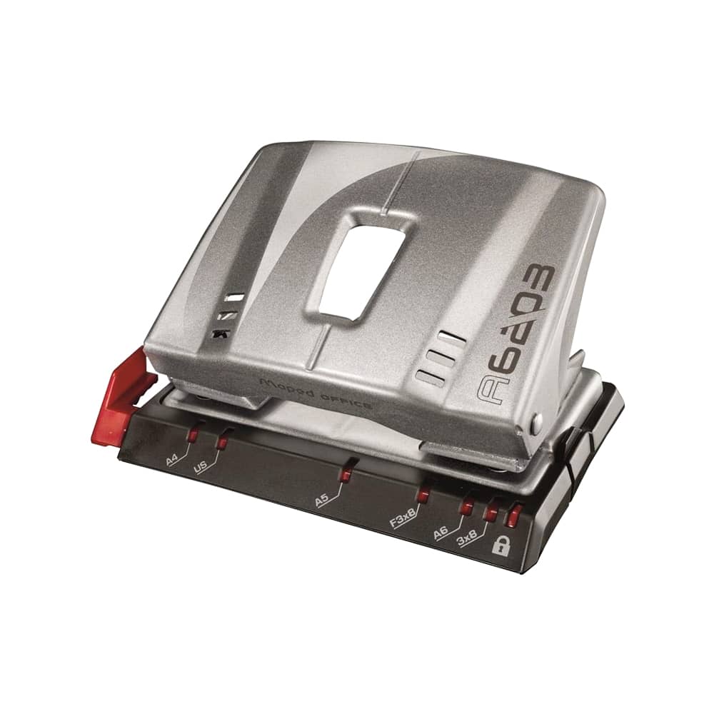 Maped Delgeç Advanced Metal 2 Delikli 20-25 Sayfa Gümüş