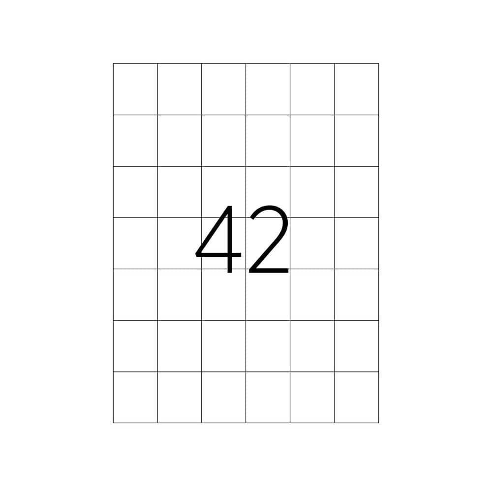 Tanex Laser Etiket 35x42,43 mm TW-2154