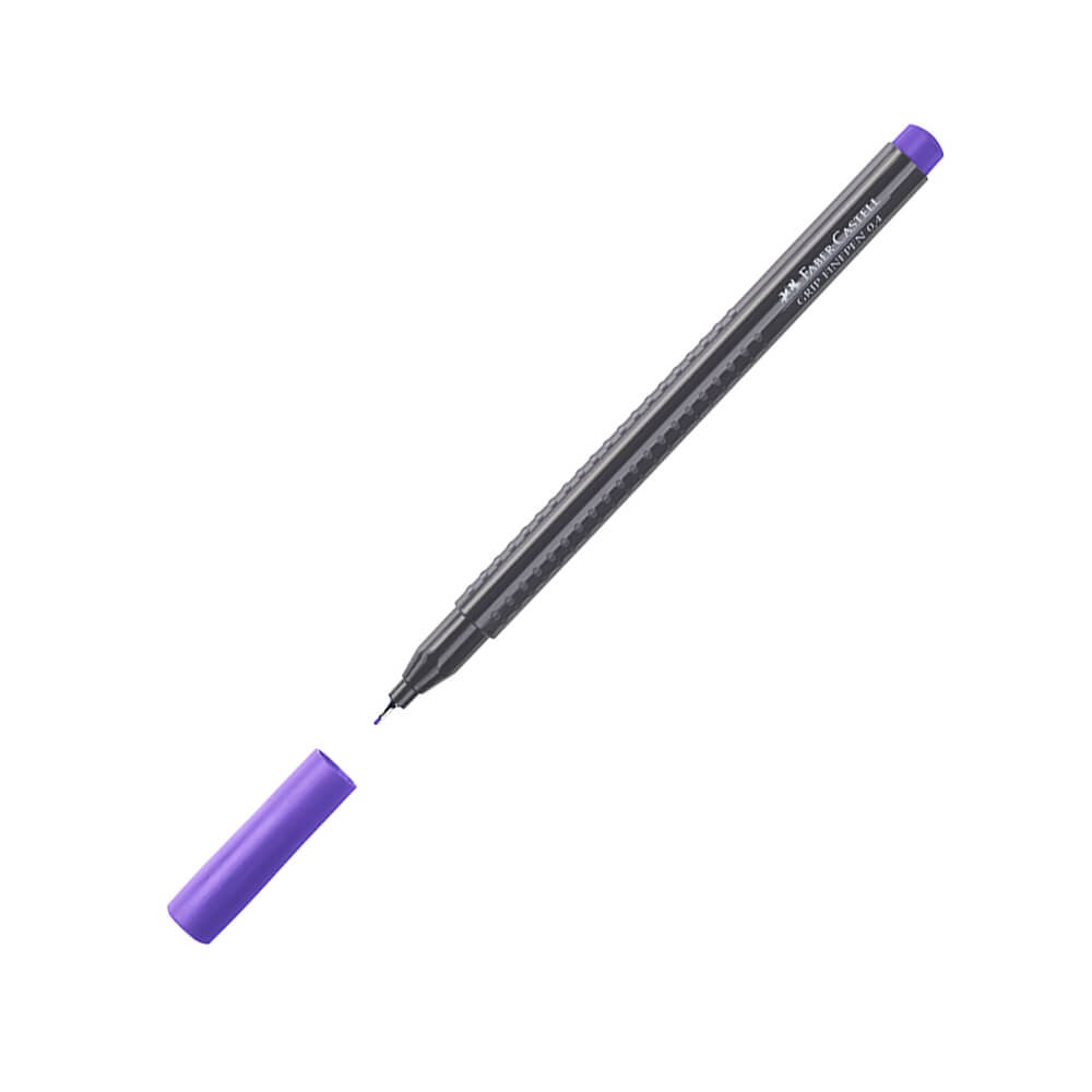 Faber-Castell Keçeli Kalem Grip Finepen 0.4 mm Mor