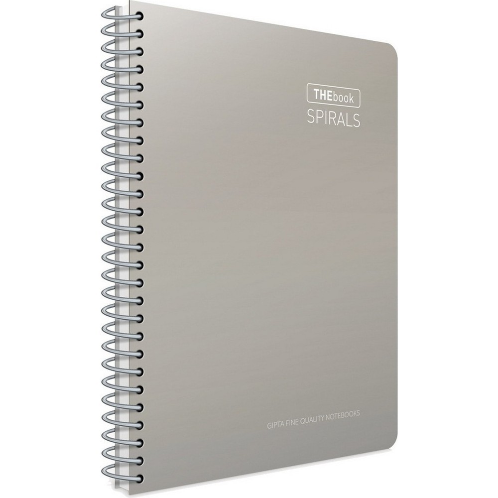 Gıpta Defter TheBook Spirals Spiralli Sert Kapak A4 100 Yaprak Düz