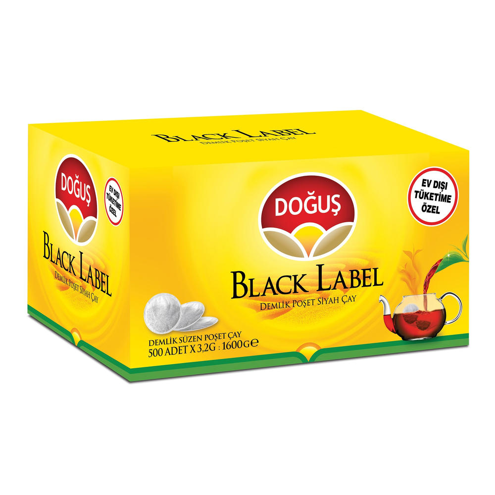 Doğuş Çay Black Label Demlik Poşet 3.2 gr 500'lü