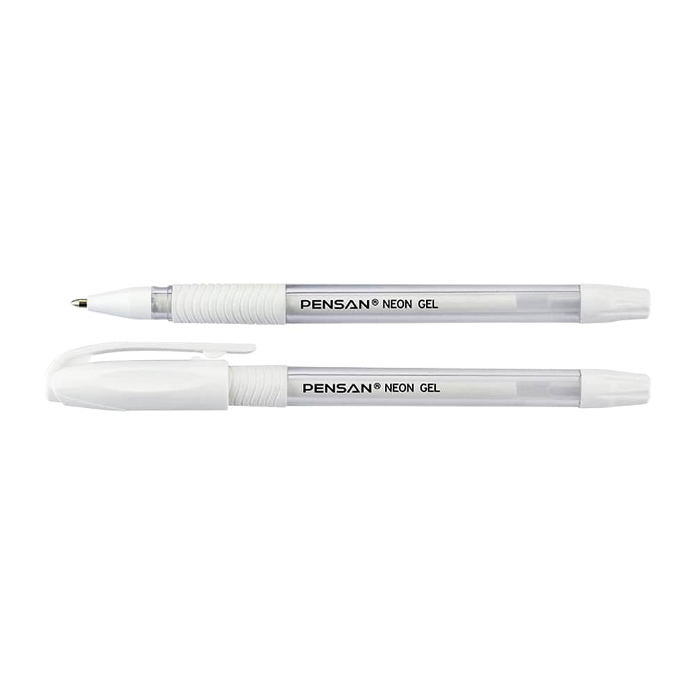 Pensan Jel Kalem Neon 1 mm Beyaz