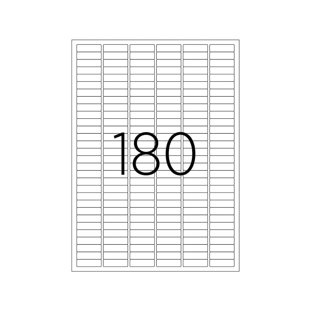 Tanex Laser Etiket 30x9 mm TW-2060
