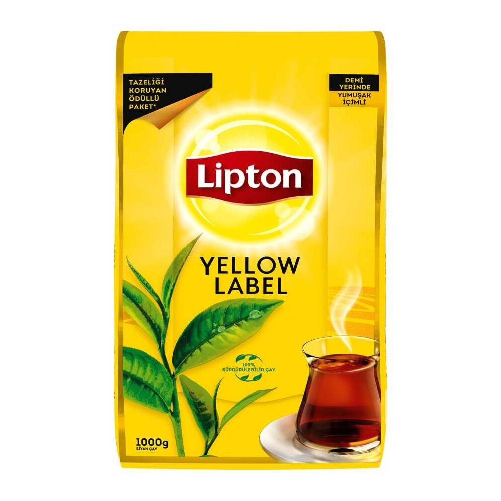 Lipton Yellow Label Dökme Çay 1000 gr