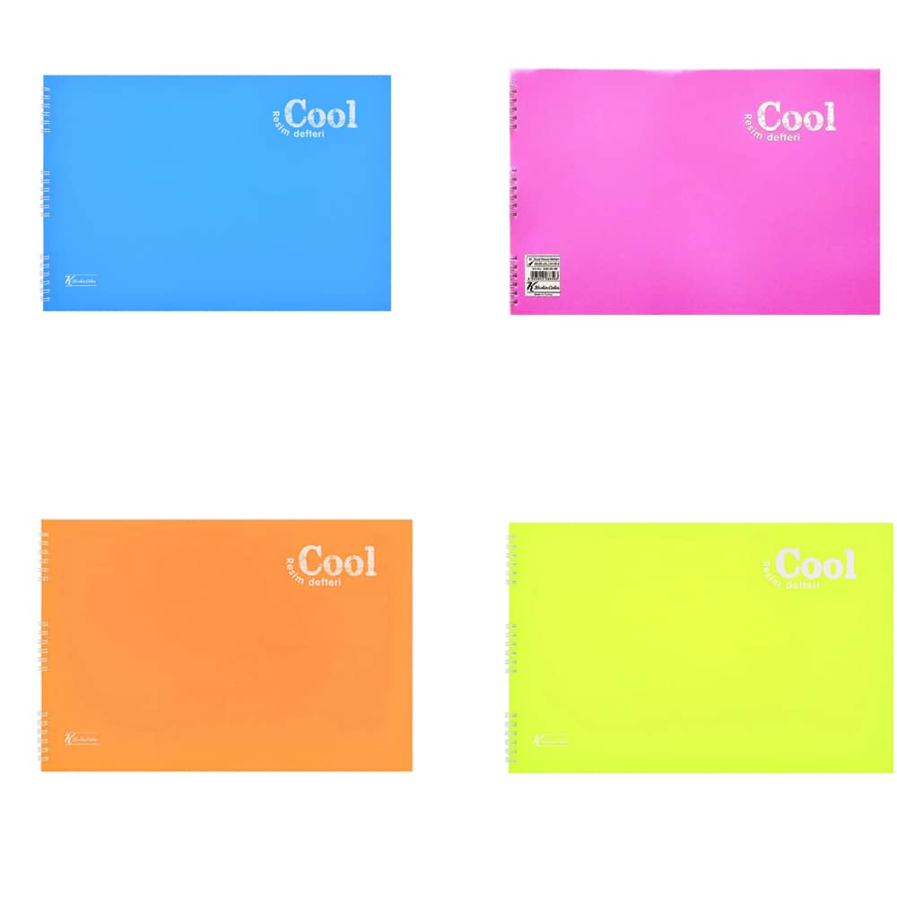 Keskin Color Resim Defteri Cool Spiralli 25x35 cm 20 Yaprak