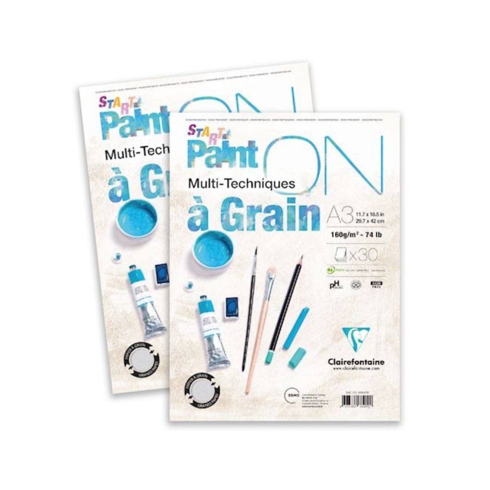 Clairefontaine Çizim Blok Paint-On A Grain A4 160 gr 30 Yaprak