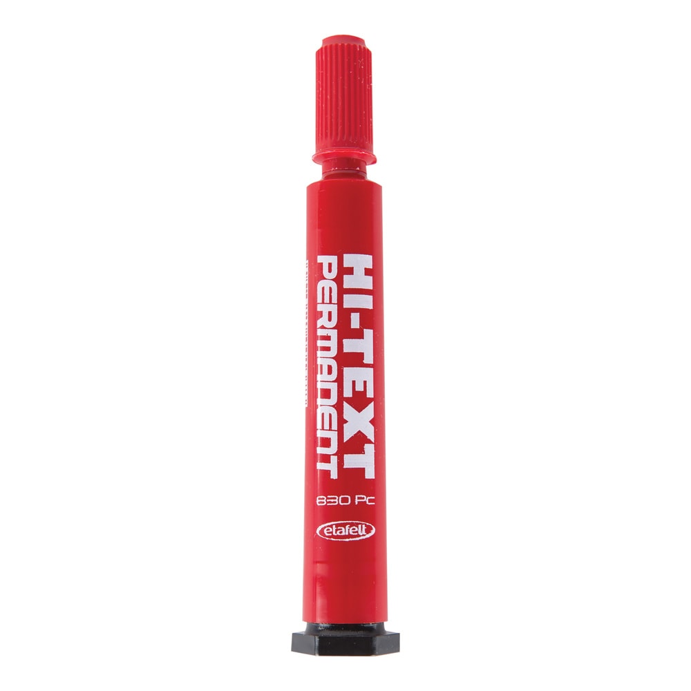 Hi-Text Permanent Markör 830PC Kesik Uç Kırmızı