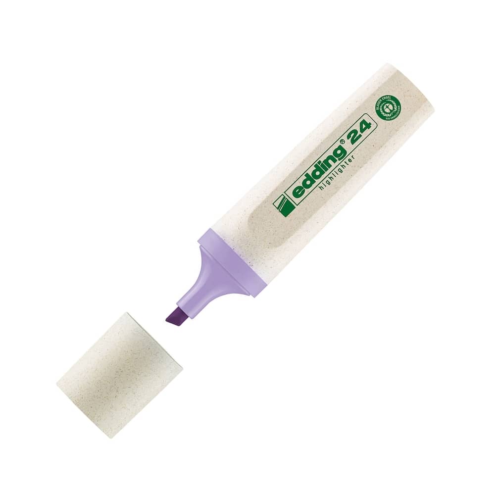 Edding Fosforlu Kalem 24 Ecoline Pastel Mor