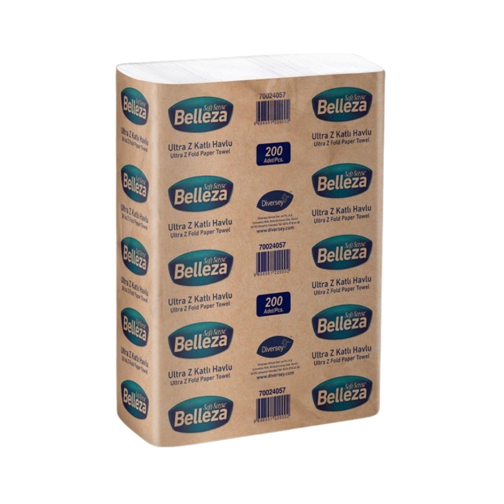 Belleza Ultra Z Katlı Havlu 200 yaprak x 20'li
