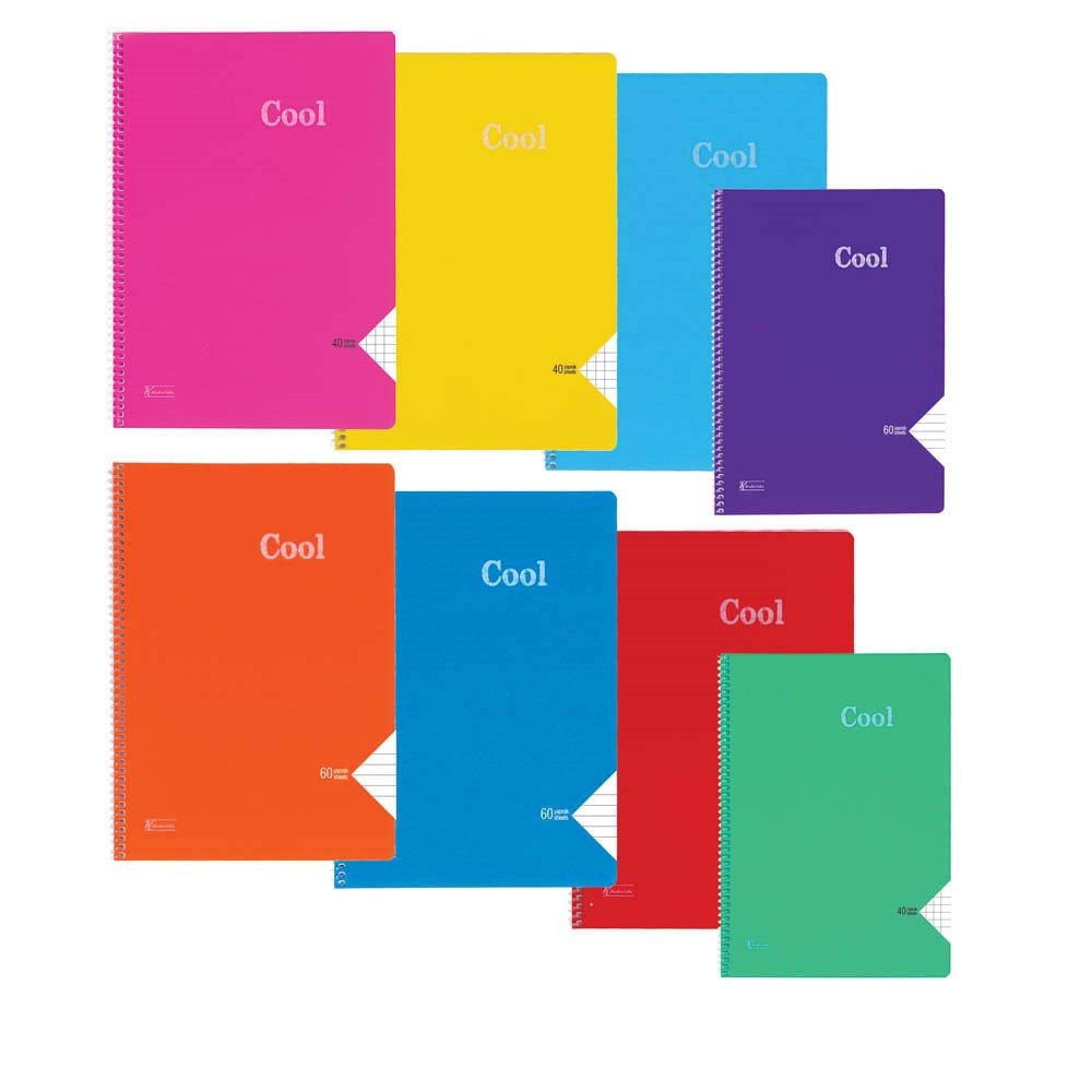 Keskin Color Defter Cool Spiralli Pp Kapak A4 120 Yaprak Çizgili