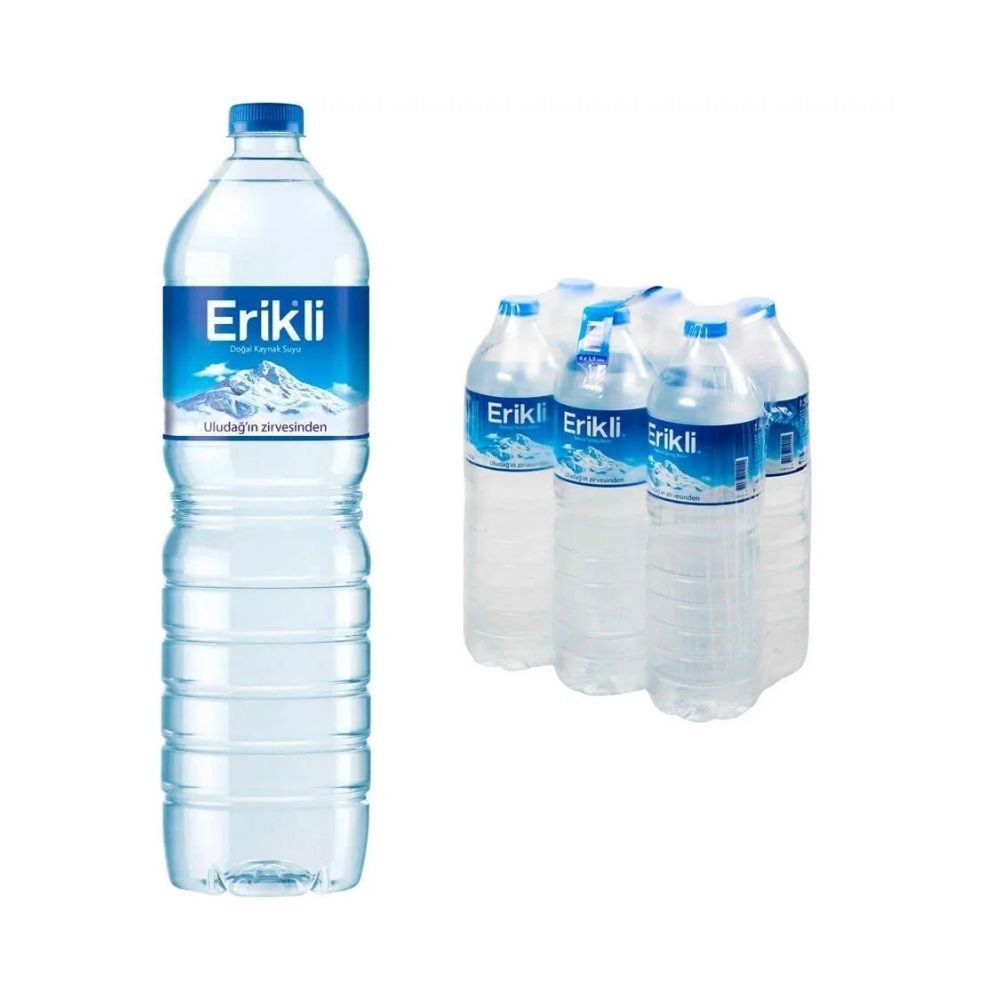 Erikli Su Pet Şişe 1.5 Lt 6'lı