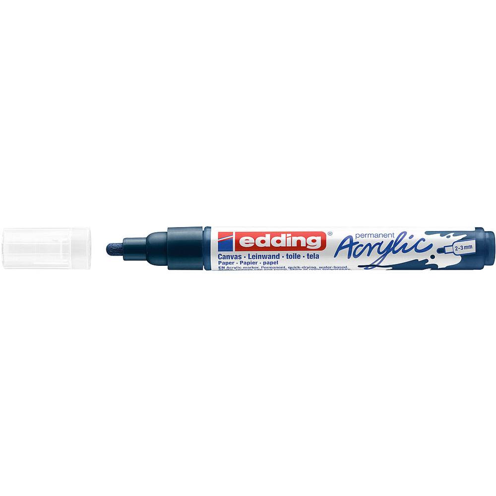 Edding 5100 Akrilik Markör Orta Uçlu Gece Mavisi